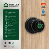 NK01 Pro New Release Bedroom Tuya App Biometric Intelligent Fingerprint Password Remote Safety Security Smart Knobs Lock Door Lock