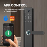 P05 Best Selling Security Keyless NFC Password Hotel Electronic Cat Eye Screen Fingerprint Locks for Doors Bedroom Smart Door Locks