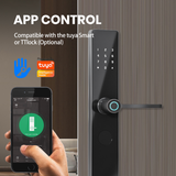 P09 High Security Cylinder Smart Fingerprint Password Bedroom Electronic Digital TTlock Tuya Wifi Smart Door Lock