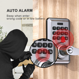 D327L Smart Safety Digital Automatic Electronic Intelligent Password Key Deadbolt Lever Door Lock