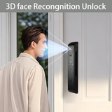 NF5 3D Face Recognition Palm Vein Fingerprint Card Key Unlock Lock Smart Door Lock Recording Camera Smart Door Lock