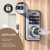 D327L Smart Safety Digital Automatic Electronic Intelligent Password Key Deadbolt Lever Door Lock