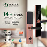 Security Classical Smart Electric Lockset RFID Card Biometric Finger print Digital Hotel Door Locks