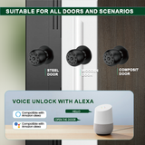 NK10 mini Digital Bedroom Electronic Biometric Password Key Remote Control Entry Safety Good Quality Smart Door Knobs Lock