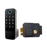 NX5-L Double Face Smart Waterproof Wireless Keyless Security Remote Control Fingerprint Password Outdoor Door Lock