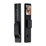 NF13 3D Face Recognition Smart Lock Alexa Process with Camera Fingerprint Password Multi-Languages