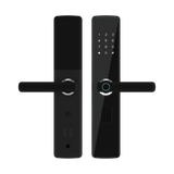 P01 Home Office Hotel Use Safety Security Door Lock Handle Lock Password Fingerprint Remote Wifi Unlock Smart Lock