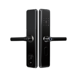 P02 High Quality Tuya Handle Digital Biometric Security Digit Electronic Fingerprint Password Tuya Smart Door Lock