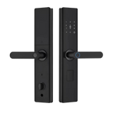 P04 High Security Quality Digital New Password Fingerprint Smart Panel Handle Door Lock