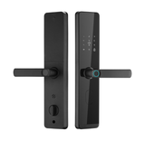 P12 Anti-theft New Security High Quality Officer Fingerprint Password Smart Handle Lever Door Lock