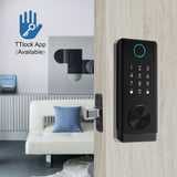 D328TF Safety Electric Smart Deadbolt Door Locks with Password Fingerprint Tuya TTlock