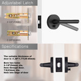 5063 North American Zinc Alloy Residential Home Bedroom Living room Mortise Handle Lever Door Lock With Quick Release