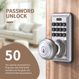 D327K Smart Safety Digital Automatic Electronic Intelligent Password Key Deadbolt Knob Door Lock