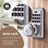 D327K Smart Safety Digital Automatic Electronic Intelligent Password Key Deadbolt Knob Door Lock