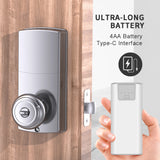 D327K Smart Safety Digital Automatic Electronic Intelligent Password Key Deadbolt Knob Door Lock