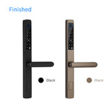 NSH3-V Intelligent Biometic Electronic Bluetooth Password Fingerprint Home Hotel Handle Lever Door Lock With Tuya