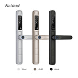 NSH5-S Intelligent Electronic Digital Bluetooth Tuyaapp Password Fingerprint Home Office Handle Lever Door Lock