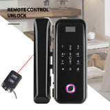 N669 Enjoy The Amazing Keyless Access Experience With  Smart Glass Door Lock