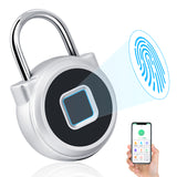 NPF5 Smart Biometric Digital Fingerprint Keyless Waterproof IP65 Padlock Door Locks with TTlock