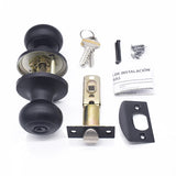 6661ORB-ET Standard Entry Bedroom Electric Tubular Knob Door Locksets