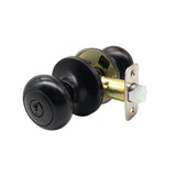 6661ORB-ET Standard Entry Bedroom Electric Tubular Knob Door Locksets