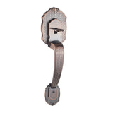 8061 Old Style Antique Copper Construction Single-Cylinder Zinc Alloy Security Grip Handle Door lockset