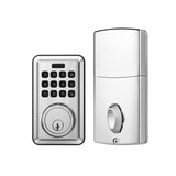 D327 Smart Security Digital Automatic Electronic Intelligent Deadbolt Door Lock With Password Key