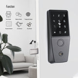 D8 Security Electronic Biometric Smart Deadbolt Door Lock With WiFi Fingerprint Password Tuya TTlock