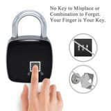 NPF1 Smart Global Hot-selling New Style Antique Fingerprint Portable Waterproof Padlock Door Lock