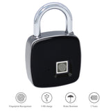 NPF1 Smart Global Hot-selling New Style Antique Fingerprint Portable Waterproof Padlock Door Lock